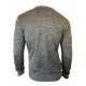 Trui/sweater dames/heren SlimFit Design Legend  Grijs - Maat: XXXS