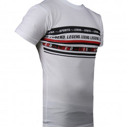 T-Shirt Wit Legend Sports - Maat: 2XS T-Shirt Wit Legend Sports - Maat: 2XS