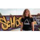 t-shirt zwart Legend triangle - Maat: XXXL