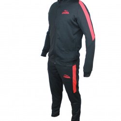 Trainingspak 2.0 Legend DryFit zwart/Rood - Maat: XL Trainingspak 2.0 Legend DryFit zwart/Rood - Maat: XL
