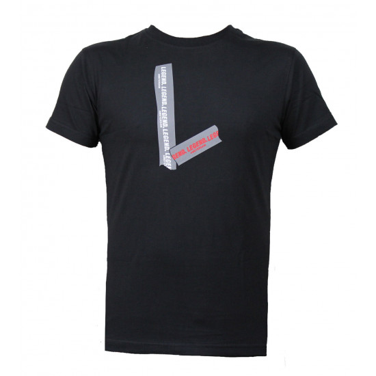 t-shirt zwart Legend L grijs - Maat: XXS