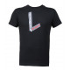 t-shirt zwart Legend L grijs - Maat: XXS